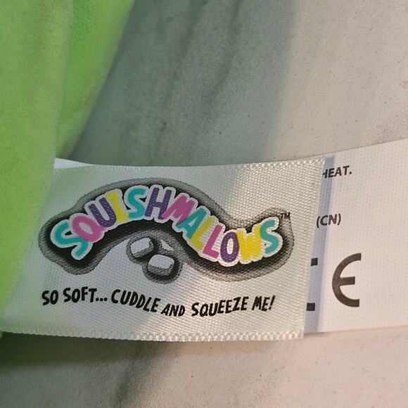 8 " Valentine DANNY the DINOSAUR Squishmallows Plush Kelly Toy Stuffed Animal - Picture 6 of 6